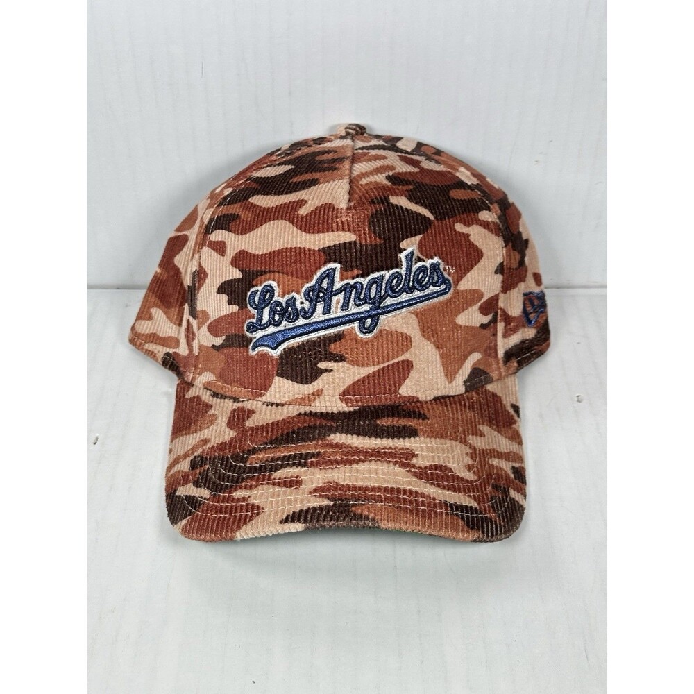 New Era Los Angeles Dodgers Camo MLB 9FORTY A-Frame Adjustable Hat Cap NWT